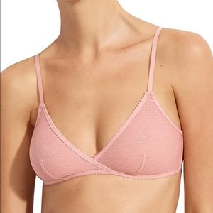 J.Crew Point D’Esprit French Bralette NWTAG